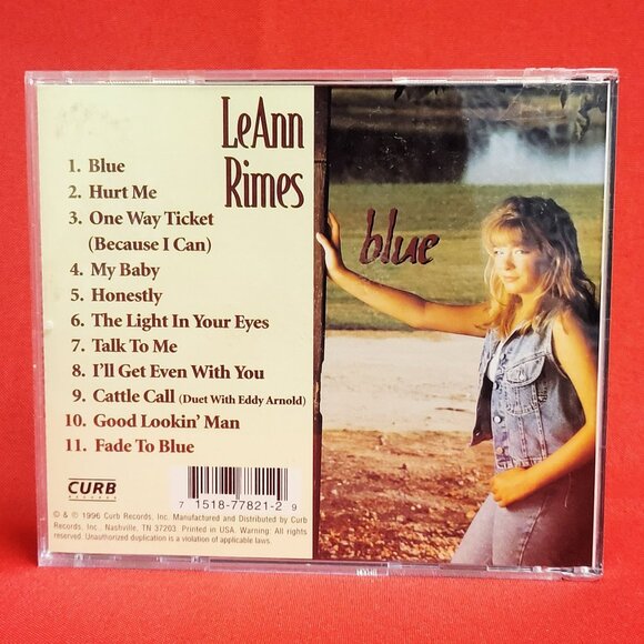 LeAnn Rimes Blue CD 1996 - Picture 2 of 8